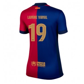 Barcelona Lamine Yamal #19 Hjemmebanetrøje Dame 2024-25 Kort ærmer